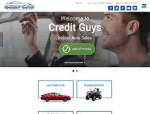 Tablet Screenshot of creditguys.ca